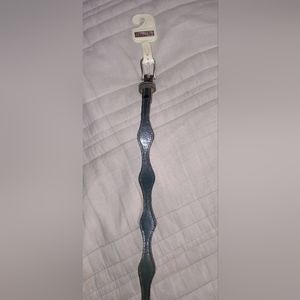 Dun Dee Vintage Grey Leather Belt